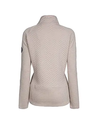 AULP | Veste polaire jacquard Simix pour femmes | creme